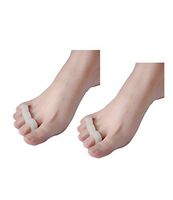 Medicee 3 Toe Gel Silicone Separator Bunion Relief Foot Toe Stretcher, 1 Ounce