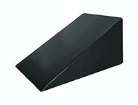 Vinyl Covered Foam Positioning Wedge Support Pillow (24" X 24" X 10") Black