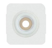 EI7819134 - Genairex Inc Securi-T USA Extended Wear Convex Pre-Cut 3/4 Wafer White Tape Collar (4 x 4)