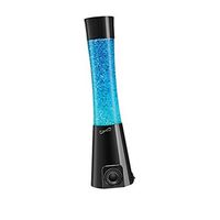 Glitter Lamp Bluetooth Speaker in Blue