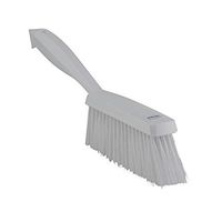 Vikan Edge Bench Brushes - Soft Bristles - White - White