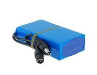 YSD-12480 DC 12V 4800mAh Super Capacity Rechargeable Li-ion Battery (Blue) + Worldwideing