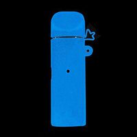 CEOKS for Smok Novo Silicone Case, Anti-Slip Protective Silicone Case Skin Rubber Cover for Smok Novo Pod Starter Kit TC Mod Box Rubber case wrap Shield (Luminous Blue)