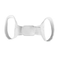 scgtpapadc Posture Corrector Kid Adult Adjustable Body Shoulder Back Support Belt Band White Kid