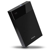 Amorus HDD Enclosure USB 3.0 to SATA External Hard Drive Enclosure for 3.5 SATA HDD and SSD [Support UASP] Black