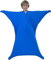 Everyday Educate Sensory Sock - Body Sock for Autism and Sensory Integration Disorder- Safe, Breathable, Comforting Sensory Body Sock for Therapeutic Deep Pressure Input - Medium 47" L by 27" W Blue