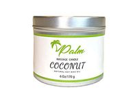 Palm Massage Oil Candle, Coconut Oil Natural Soy Wax 6 Oz