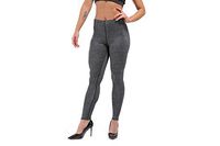 H.coosy practical;cozy Pure color black yoga pants tight leggings sports fitness pants Europe and the United States women sexy was thin mention hip pants Deep gray L