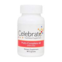 Celebrate Multi-Complete 60 with Iron Capsules - 90 Count