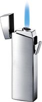 Visol Camino Satin Chrome Torch Flame Windresistant Lighter