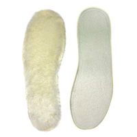 JOXJOZ Women's Sheepskin Insoles Replacement Cozy Warm Thick Fleece Wool Insoles for Winter (7 M US)