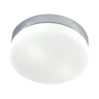 Elk Lighting FML1050-10-16M Disc LED Large Flushmount Opal Glass/Satin Nickel Finish Flush Mount Metallic Grey
