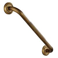 Bath Grab Shower Handle for Bathtub Toilet - Elderly Children Mobility & Daily Living Aids Assist Safety Support Handle, Towel Holder, Antique Brass Finish