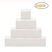 NEW10 pc Soft White Toilet Paper, 4 Ply Comfort Care Bath Tissue, Cotton Roll Paper Household Towel Tissue- 4 Layers, Highly Absorbent,for The Washroom, Kitchen Workshop,Restaurant (10pc)