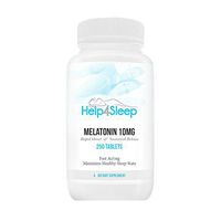 Melatonin 10mg Sustained Release - 250 Tablets