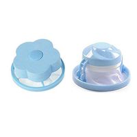 Mesh Bag Hair Filter Net,Washing Machine Filter,Flower-Type Washing Machine Floating Lint Filter Bag(B)