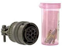 AMPHENOL INDUSTRIAL MS3126F14-12S CIRCULAR CONNECTOR PLUG SIZE 14, 12POS, CABLE