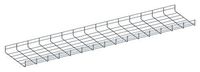 Quest Manufacturing Wire Mesh Cable Tray, 10' x 12"W x 2"H, Zinc (CT1012-03)