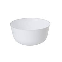 Trendables Premium Plastic Bowls, Disposable Food Grade Plastic Bowls - Geo Design - 40 Pack