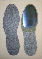 Insole Half Spring Steel .020 Steel On Camel Felt Men 11, 1 Pair