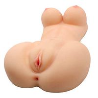 Torso Dolls Silicone AKE Elastic Skin Loves-Funny Gifts Dolls for Men and Women Ka hoʻāʻo o ke Aloha (Flesh)