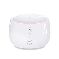 300ml Smart Aromatherapy Humidifier Essential Oil Diffuser, Colorful Night Light Waterless Automatically Shut-off Timing, Support APP And AMAZON ALEXA (Color : White)