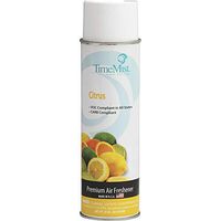 TimeMist 1045311CT Premium Air Freshener Scented Spray, Citrus, 12EA