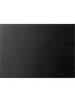 A1 Flat Card (3 1/2 x 4 7/8) - Black Satin (250 Qty.)