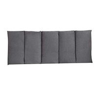 Qi Peng Mat Cushion - Bed Back Cushion Without Headboard Bed Soft Pack Large Pillow Waist Pad Washable Sofa Cushion (Color : C, Size : 200x60cm)