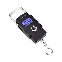 UpBeauty Mini Digital Scales Portable Blue Backlit Luggage Electronic Scale with Hook Digital