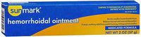 Sunmark Hemorrhoidal Ointment Medicated Formula - 2 oz, Pack of 2