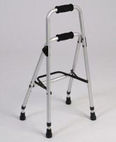 Walking Aid - Folding Side Walker Dual grip cane. Extra assistance when getting in & out of chairs. Weight Capacity: 250 lbs.