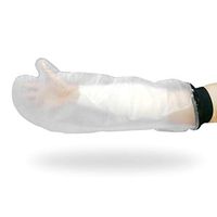 Adult Shower Arm Cast Cover for Bath, Waterproof Bandage Protector Bath Watertight Protection to Hands, Wrists, Fingers Wounds Burns, Reusable & Lightweight (Full Arm)