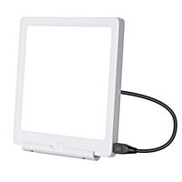 Therapy Energy Lamp 6000/10,000 Lux of Bright Light White with Adjustable Lux Dial 100% UV Free