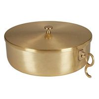 Sudbury Brass Satin Finish Ciborium, 5 1/8 Inch