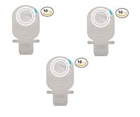 SenSura Mio 1-Piece EasiClose Wide Drainable Pouch, Standard Wear Flat w/Full-Circle Filter, Maxi 7.1 x 5.5 x 2 Inch 10471, (3 Pack (10 Count))