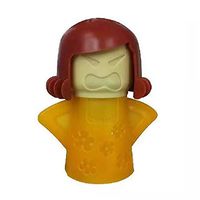 Microwave Steam Cleaner Kitchen Cleaning Artifact Microwave Heating Cleaner, Mix Water with Vinegar Heating (Yellow)