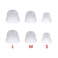BLJ Hearing Amplifier 6-Peice Ear Buds Domes, Double Layer Design, Sizes Small, Medium, Large, Only for BLJ Hearing Amplifier