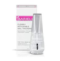 Barielle Clearly Noticeable Nail Thickener, Top Coat Instantly Thickens Nails Up To 50%, Perfect for Damaged Nails, Quick-Drying, Heals Cracked, Split, or Peeling Nails, Promotes Nail Growth, .5 Ounce