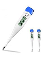Best Digital Fahrenheit Thermometer, Rectal and Oral Thermometer for Adults and Babies, High Precision Thermometer for Fever, Accurate and Fast Readings (3 pcs)