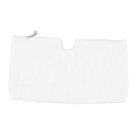 uxcell Polyester Canteen Self-adhesive Water Absorbing Floor Cleaning Sweeping Mop Head White