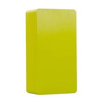 Tianhui Classic Box Rectangular Green Empty Tin Box Containers, Gift, Jewelry and Storage Tin Kit, Home Organizer (Green, M)