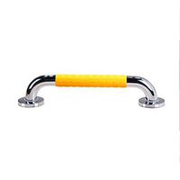 Bathroom safety rails Stainless Steel Nylon Texture Handrail Anti-slip Bathroom Shower Arm Barrier-free Elderly Thickening Safety Assistance Yellow (Color : 53cm)