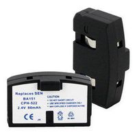 80mA, 2.4V Replacement Ni-MH Battery for Sennheiser SET250-J Cordless Phones - Empire Scientific #CPH-522