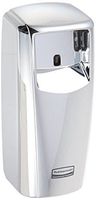Rubbermaid Commercial Products 1793539 Standard Odor-Control Aerosol Dispenser with LED Display, Chrome
