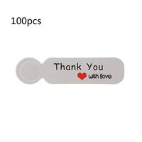 CHBC 100Pcs DIY Paper Strung Marking Tags Writable Price Display Label Baking Jewelry