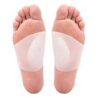 Gel-Arched Support for Soft Gel Sleeve Support and Pain Relief for Flat and Plantar Fasciitis - Female and Male Arch Support Pads. (3.9 * 3.5 * 1.57 inches)