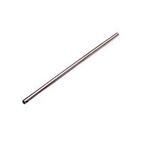 Stainless Steel Straws, Reusable Extra Long Metal Drinking Straight Straws by Voberry (10.51in/26.7cm, Rose Gold)