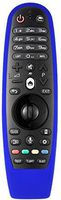 Shockproof Silicone Remote Control Cover, Voice Remote Cover for LG Smart TV Remote Controller AN-MR600 Anti-scratch TV Remote Case(Blue)