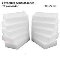 10pcs kitchen sanitary magic sponge pad - Nano melamine sponge cleaner multi-function dish washing sponge